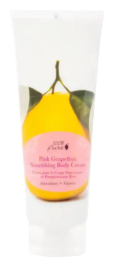100% Pure Nourishing Body Cream Pink Grapefruit