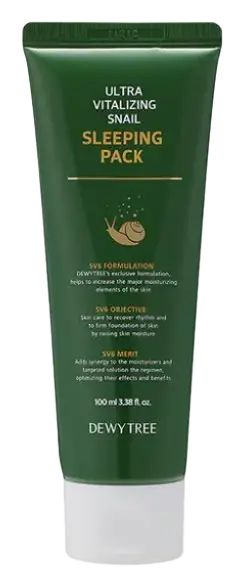 DEWYTREE Ultra Vitalising Snail Sleeping Pack Mask