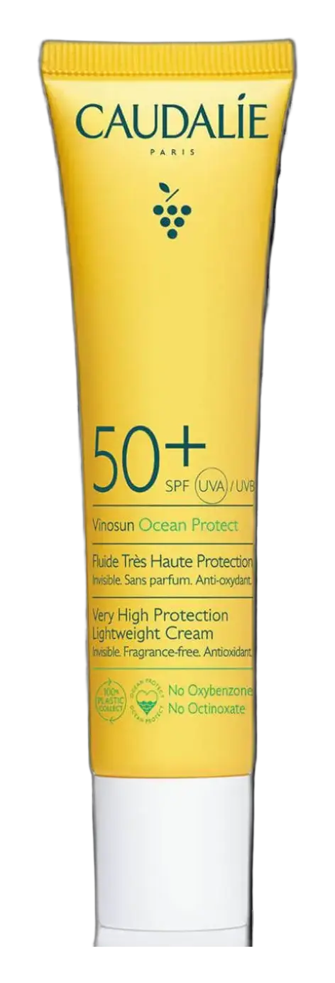 Caudalie Very High Protection Lightweight Cream SPF 50+ Vinosun Protect