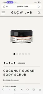 Glow Lab Coconut Sugar Body Scrub