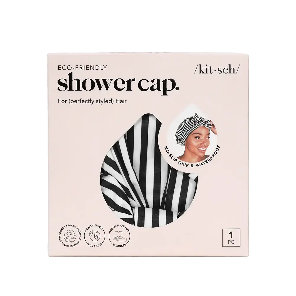 Kitsch Shower Cap Stripe