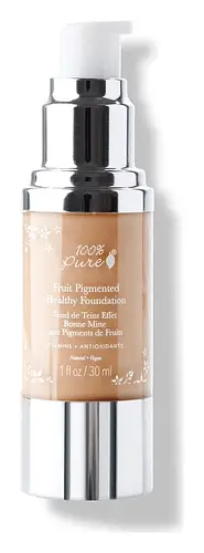 100% Pure Fruit Pigmented Healthy Foundation Golden Peach