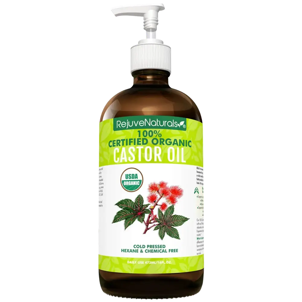 Rejuvenaturals Organic Castor Oil