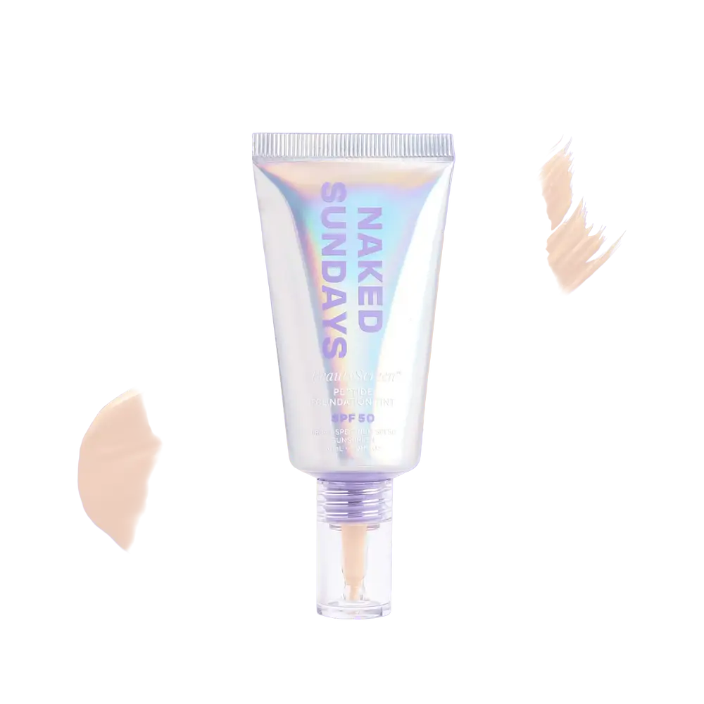Naked Sundays Beautyscreen Peptide Foundation Tint SPF 50 1.5 Fair Cool
