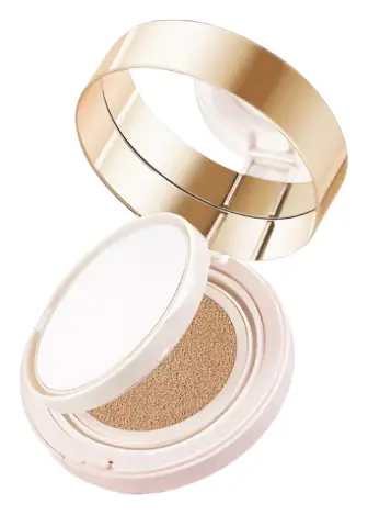 Novo 2 In 1 Shimmer Cushion & Pressed Powder 01# Porcelain