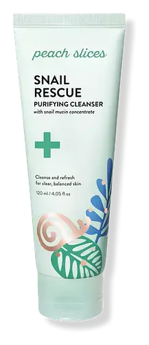 Peach Slices Snail Rescue Purifying Cleanser
