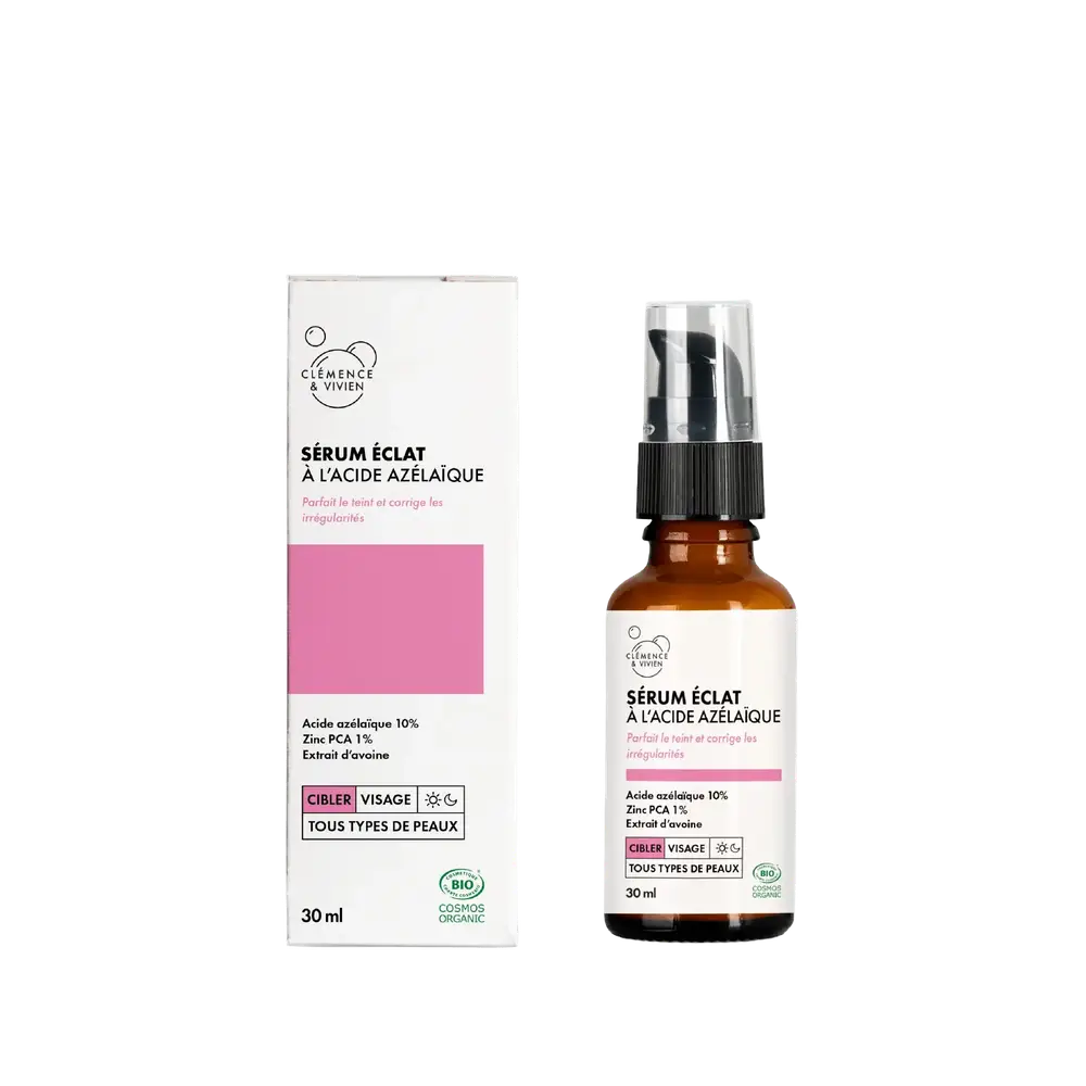 Clemence & Vivien Sérum Éclat Acide Azélaïque 10%