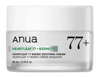 Anua Heartleaf 77 B3 Zinc Soothing Cream