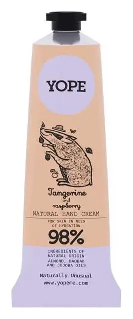 Yope Tangerine And Raspberry Hand Cream