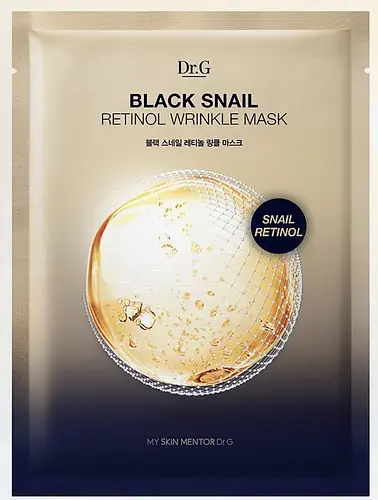 Dr.G Black Snail Retinol Wrinkle Mask