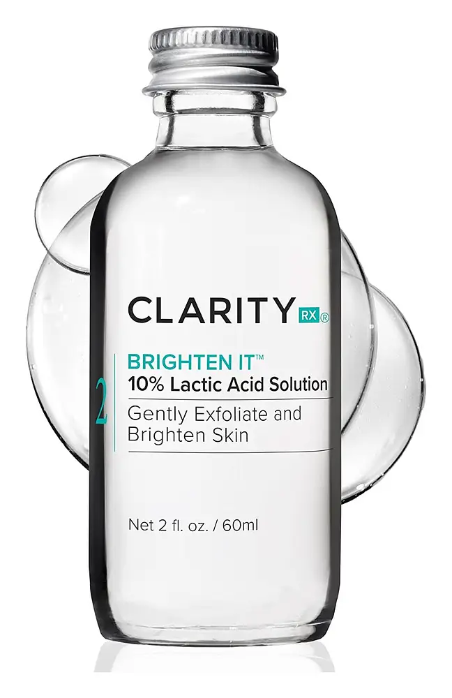ClarityRx Brighten It 10% Lactic Acid Solution