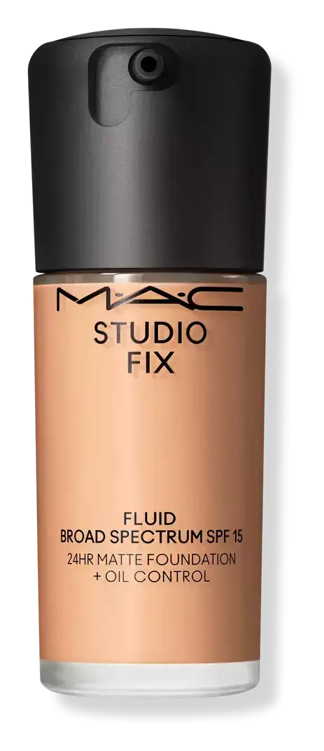 Mac Cosmetics Studio Fix Fluid SPF 15 24HR Matte Foundation + Oil Control NC27