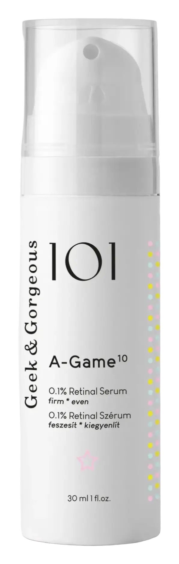 Geek & Gorgeous A-Game 10 0.1% Retinal Serum