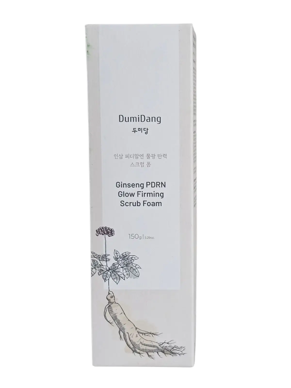 Dumidang Ginseng PDRN Glow Firming Scrub Foam