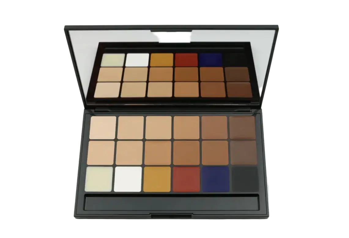 Rcma Makeup Vincent Kehoe 18 Part Foundation/Concealer Palette KJB
