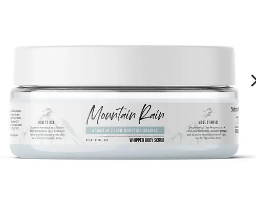 Naturally Vain Mountain Rain - Whipped Body Scrub