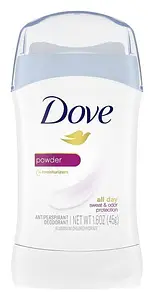 Dove Invisible Solid Antiperspirant & Deodorant Stick Powder