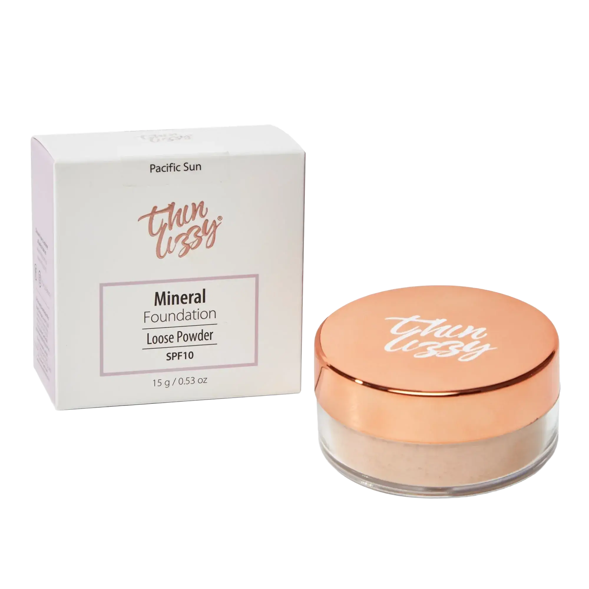 Thin Lizzy Loose Powder Mineral Foundation SPF 10 Pacific Sun