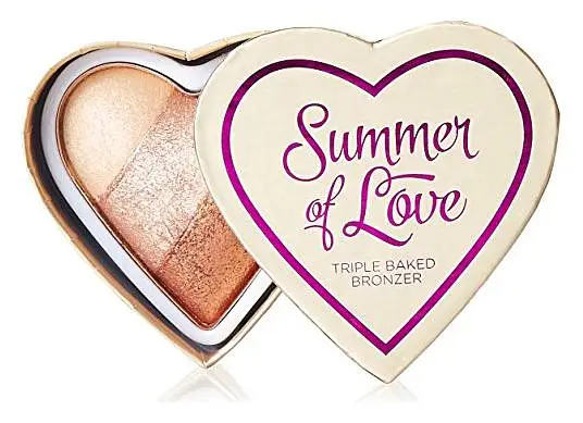 Revolution Beauty Bronzing Hearts Triple Baked Hot Summer Of Love