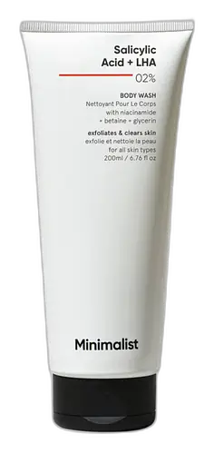 Minimalist Salicylic Acid + LHA 02% Body Wash