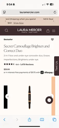 Laura Mercier Secret Camouflage Brighten and Correct Duo