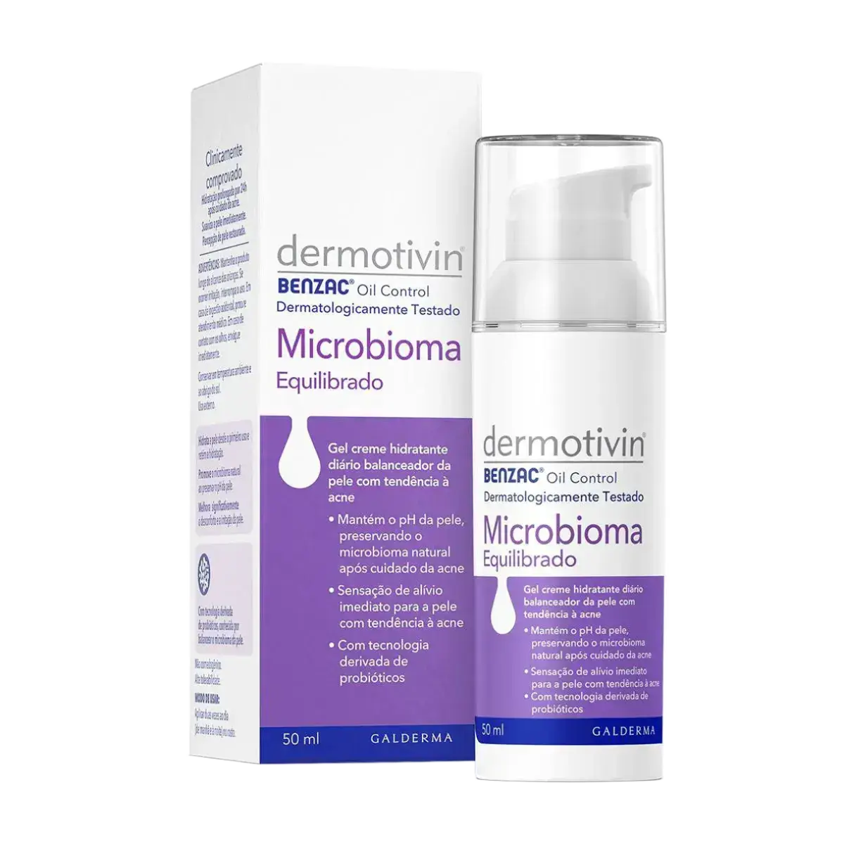 Dermotivin Benzac Oil Control Microbioma Equilibrado