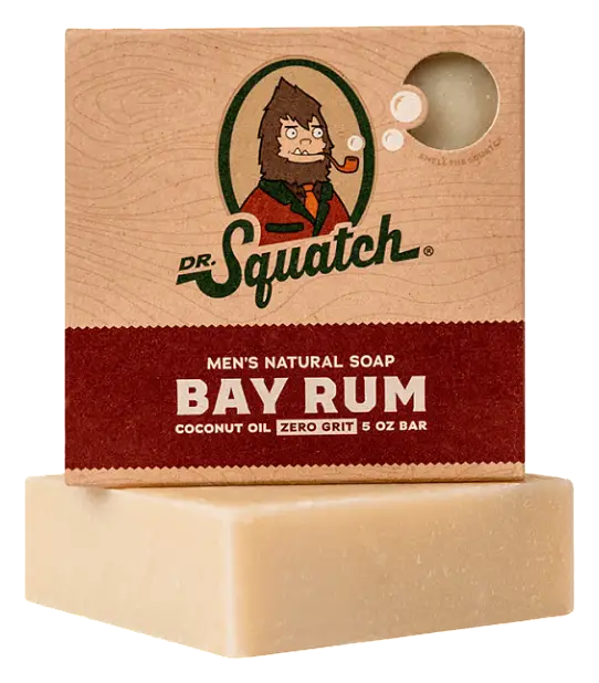 Dr. Squatch Bay Rum Bar Soap