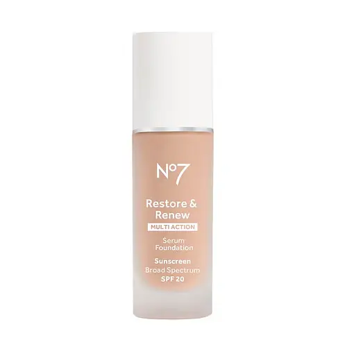 No7 Restore & Renew Multi Action Serum Foundation Porcelain