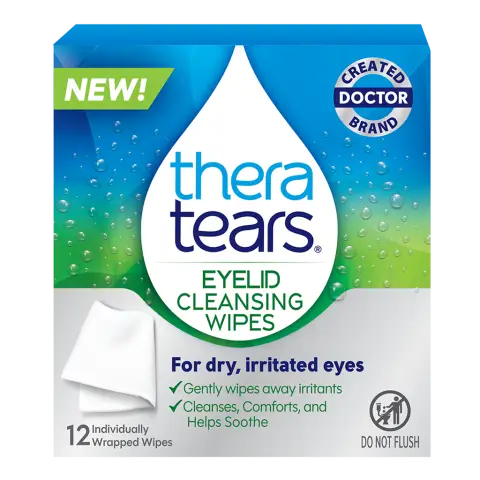 TheraTears Eyelid Cleansing Wipes
