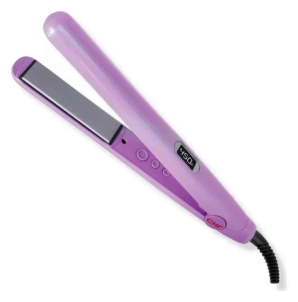 CHI Haircare Glowing Lilac 1" Digital Silver Ceramic Hairstyling Iron