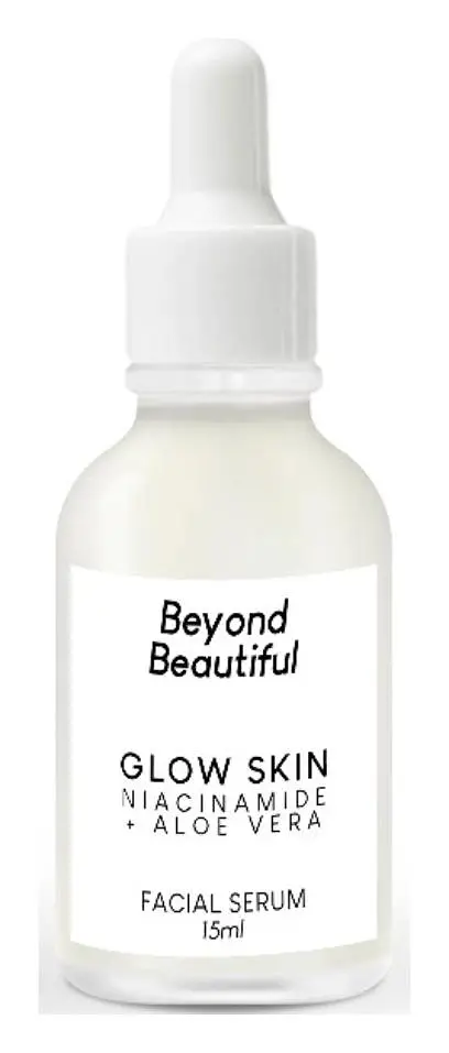 Beyond Beautiful Glow Skin Niacinamide+Aloe Vera Facial Serum Fragrance Free