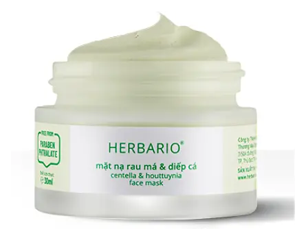 Herbario Centella & Houttuynia Face Mask