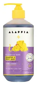 Alaffia Kids Shampoo & Body Wash Lemon Lavender
