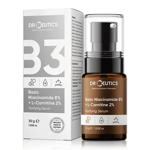 Dr Ceutics Basic Niacinamide 8% + L-Carnitine 2% Purifying Serum