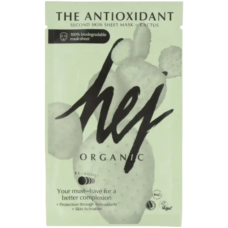 Hej Organic The Second Skin Sheet Mask The Antioxidant