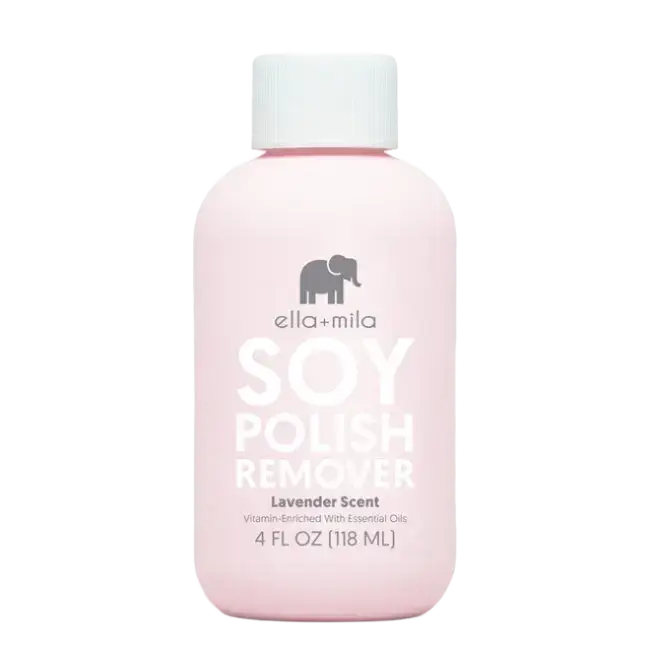 Ella + Mila Soy Nail Polish Remover Lavender