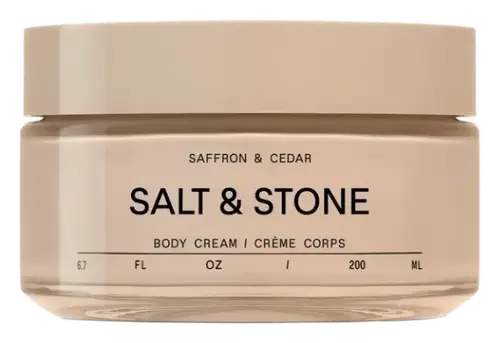 Salt & Stone Body Cream Saffron & Cedar