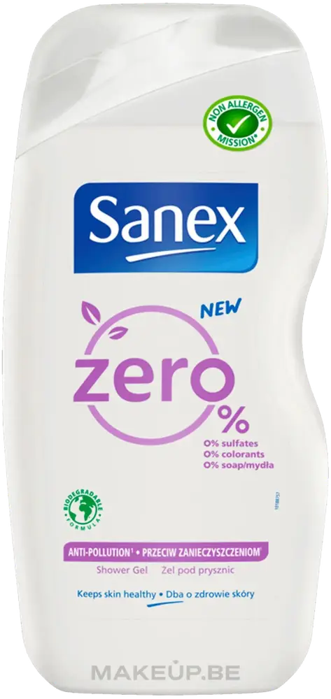 Sanex Zero Anti Pollution Shower Gel France