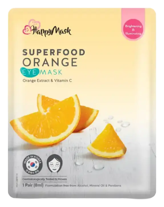 Guardian Happy Mask Superfood Eye Mask Orange