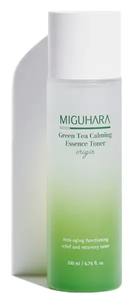 Miguhara Green Tea Calming Essence Toner Origin