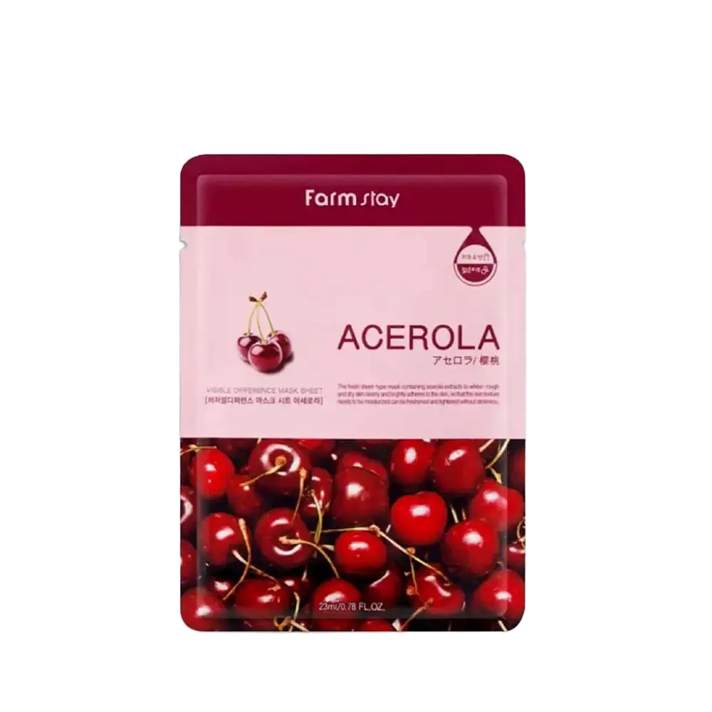 Farm Stay Visible Difference Mask Sheet Acerola