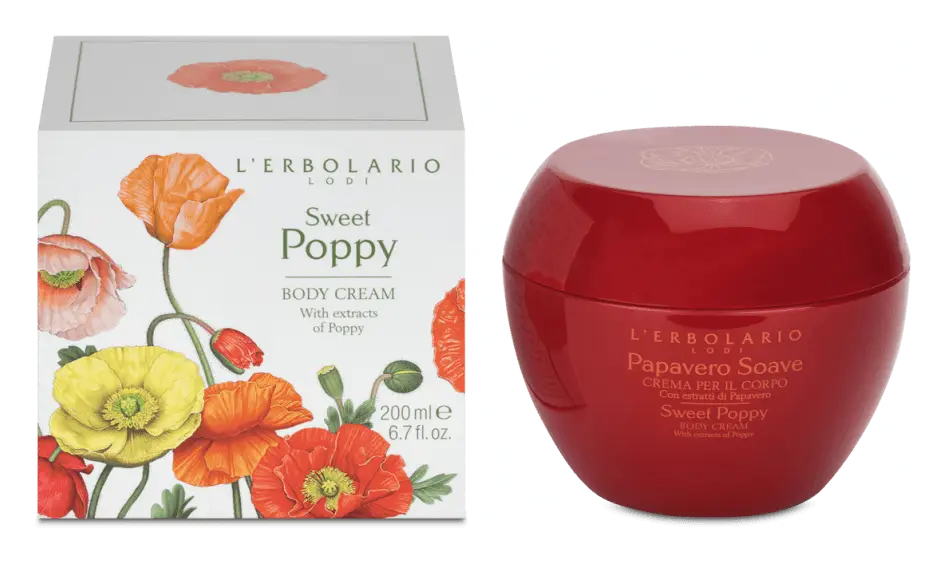 L'Erbolario Body Cream Sweet Poppy