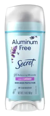 Secret Aluminum Free Deodorant Lavender