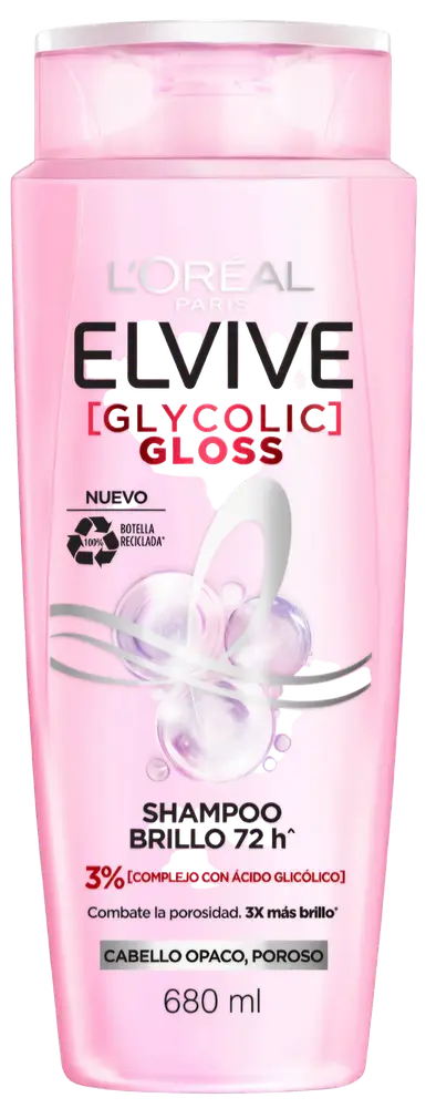 L'Oreal Elvive Glycolic Gloss Shampoo Chile
