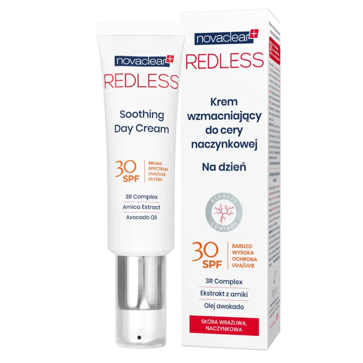 Novaclear Redless Soothing Day Cream SPF 30