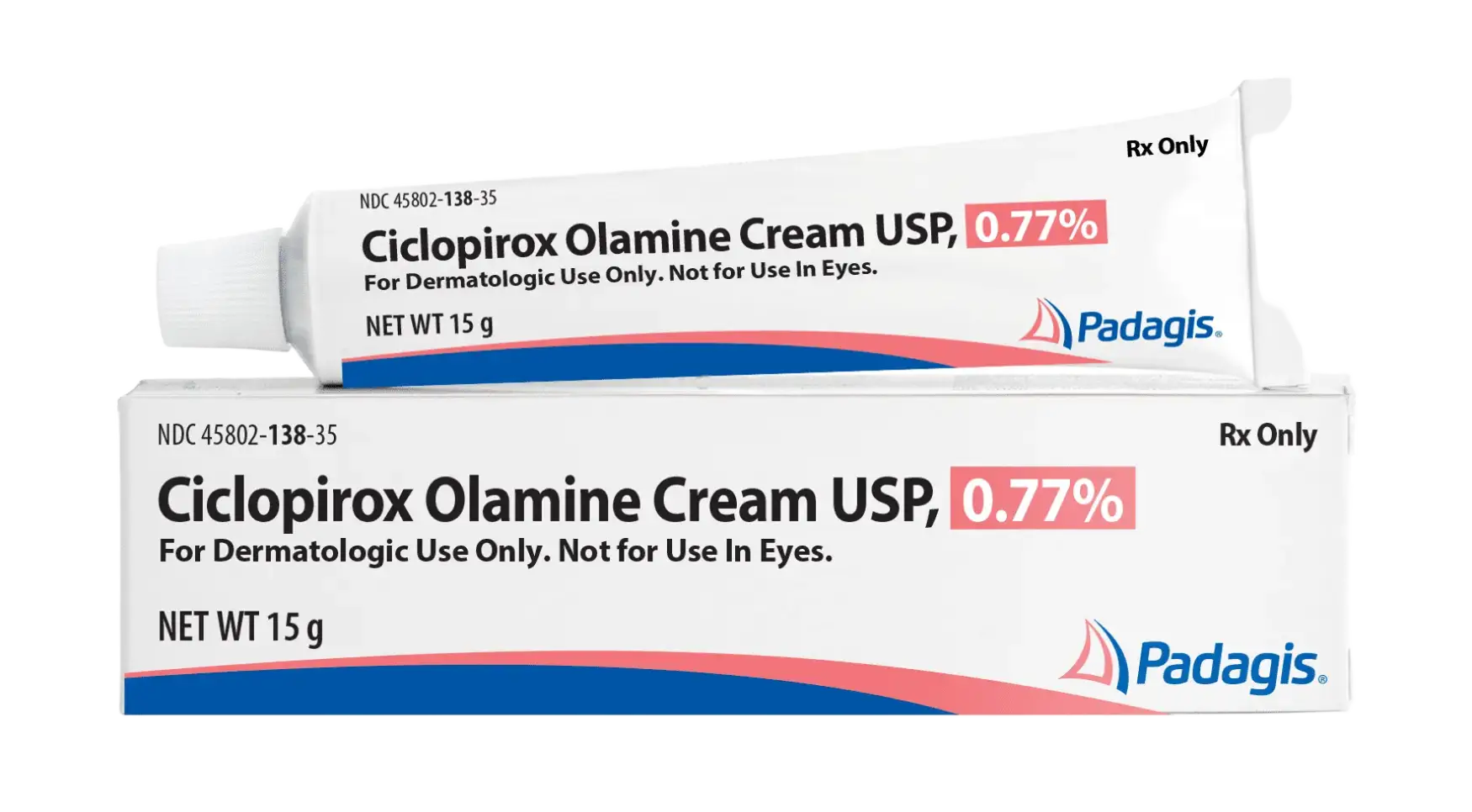 Padagis Ciclopirox Olamine Cream USP, 0.77%