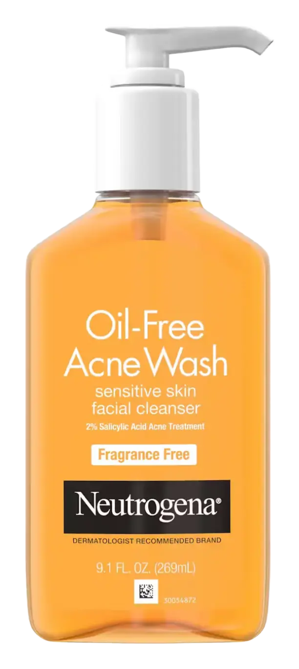 Neutrogena Oil-Free Acne Wash With Salicylic Acid Fragrance Free
