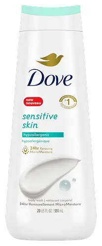 Dove Sensitive Skin Hypoallergenic Body Wash