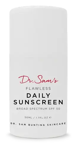 Dr Sam’s Flawless Daily Sunscreen SPF 50