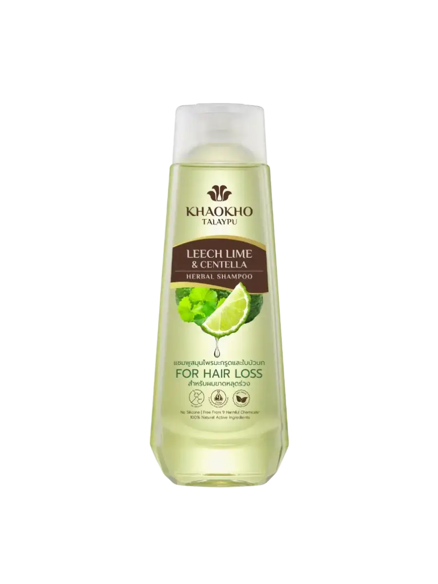 Khaokho Talaypu Leech Lime & Centella Herbal Shampoo